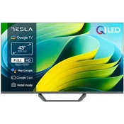 TESLA Q43E665GFSS QLED, Full-HD, Google TV, 109 cm - Tesla - 43