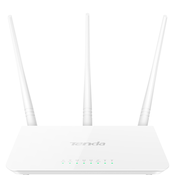 Tenda F3 - Usmerjevalnik Wireless-N 802.11b/g/n, 300Mbps, 1x WAN, 3x LAN, 3x Ext. Ant.