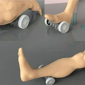 Masažni valjček za stopala vijolični paket 1 kos