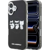 Karl Lagerfeld IML Choupette Trio Watercolor MagSafe zadnji pokrov za iPhone 17