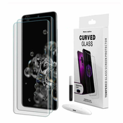 3x zaščitno steklo 3D UV za Huawei P30 Pro – 2+1 brezplačno