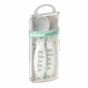 Beaba Set 2/1 djecja žlicica i vilica – Grey