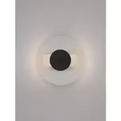 VETRIO 20 ZIDNA LED SVJETILJKA CRNA/STAKLO 6W IP20 3000K NL9236424