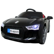 Cabrio B4 Black Otroški avtomobili na baterije, daljinsko upravljanje, luči usnje
