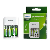 Philips punjac baterija AA/AAA na USB 4 porta ( 20716 )