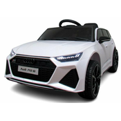 Audi RS6 GT White Battery Car EVA Leather Pilot