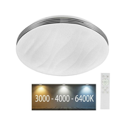 LED Zatemnitvena stropna svetilka LED/40W/230V 3000K/4000K/6500K + Daljinski upravljalnik
