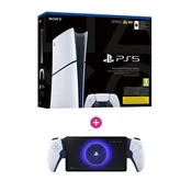 PlayStation 5 Digital Edition (Slim) 825GB (2025) + PlayStation Portal igralne konzole
