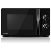 Toshiba MWP-MG20P(BK) mikrovalovna pečica s funkcijo žara, 20 l, 700W, 9 programov, črna