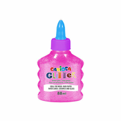 Bleščeče tekoče neon pink lepilo 88ml - Carioca