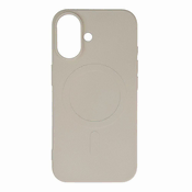 slomart Etui Liquid Silicone Case z MagSafe za Samsung Galaxy S25 Edge - bež
