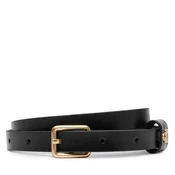 Pas Calvin Klein Square Buckle Ck Loop 15Mm LV04F7146G Črna