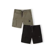 MINOTI Hlace  kaki / crna