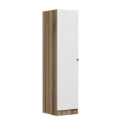 Hanah Home Garderober Minar Kale-8701, 45x190x52 cm, Belo-braon