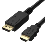 FAST ASIA Kabl DisplayPort (M) - HDMI (M) 1.8m crni