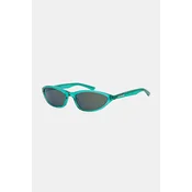 Suncane naocale Balenciaga za žene, boja: zelena, BB0402S