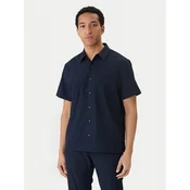 Calvin Klein Srajca LV04LF109G Mornarsko modra Classic Fit