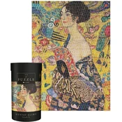Interdruk - Puzzle Gustav Klimt: Dama z ventilatorjem - 1 000 kosov