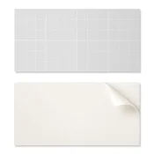 shumee Vinilna samolepilna dekoracija za hodnik z grafiko 120x60 cm enoten vzorec ploščic