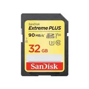 SDHC SANDISK 32GB EXTREME PRO, 95/90MB/s, UHS-I Speed Class 3 (U3), V30 (SDSDXXG-032G-GN4IN)