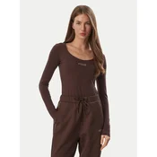 Guess Bodi V6BP12 K6916 Temno rjava Slim Fit