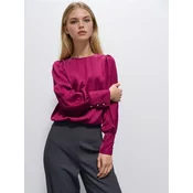 Mohito - Bluza iz viskoze - temno vijolična