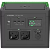 APC BY SCHNEIDER ELECTRIC prijenosna elektrana 500 (517 Wh Li-ion, 2 Schuko utikača, sinusni val)