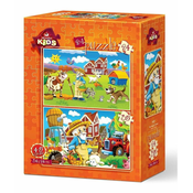 Art puzzle Happy Farmer Puzzle 24+35 kosov