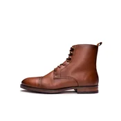 nae Vegan Shoes Gležnarji z vezalkami Lore rjava