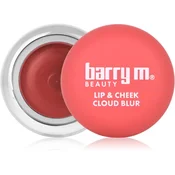 Barry M Cloud Blur večnamensko ličilo za ustnice in lica odtenek Strawberry Jam 5 g