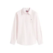 Tommy Jeans Bluza pastelno roza/bela