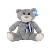 Dizi toys plisana igracka 40cm meda sa salom, 0+ ( 511.MQT20018-MED-S-40 )