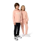 Pulover BOSS oranžna barva, s kapuco, J52423