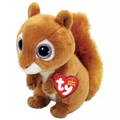 TY Beanie Babies SQUIRE - smeđa vjeverica (15 cm)