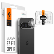 ZAŠČITA ZA ZADNJO KAMERO SPIGEN OPTIK.TR ”EZ FIT” CAMERA PROTECTOR 2-PACK GOOGLE PIXEL 9 PRO CRYSTAL CLEAR