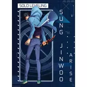 Poster Solo Leveling - Jinwoo Arise Chibi - 52 × 38 cm