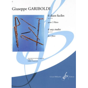 GARIBOLDI:6 DUOS FACILES/6 EASY STUDIES OP.145-A FOR 2 FLUTES