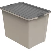 eoshop škatla za shranjevanje ECO COMPACT 70L - cappuccino