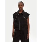 PINKO Telovnik Gerard Gilet 105237 A2M8 Črna Regular Fit
