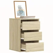 shumee vidaXL Predalnik, hrast sonoma, 40x41x58 cm, material na osnovi lesa