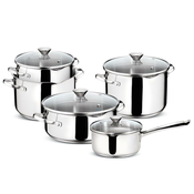 Lagostina set posod Smart, 9kos, indukcija, inox