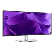 DELL DELL 34 Pro Plus monitor P3425WE, IPS 2K/UWQHD, 100Hz, 5ms, ComfortView Plus, DisplayPort, HDMI, USB-C Hub, 3x USB, LAN, Zakrivljen, (21985925)