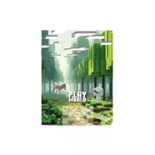 Playworld Landscape: Bilježnica - A4, crtedena