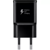 Punjač Samsung TA20 15W Fast Charge USB-A crni bez kabela EP-TA20EBENGEU