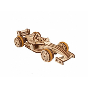 UGEARS 3D lesena mehanska sestavljanka Compact Racer