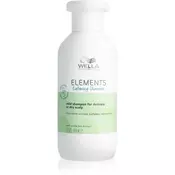 Wella Professionals Elements Calming vlažilni in pomirjajoči šampon za občutljivo lasišče 250 ml