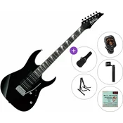 Ibanez GRG170DX-BKN Standard SET Black Night Električna kitara