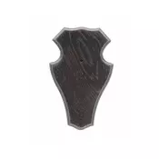 Deščica za trofejo SRNJAKA 22x13 - temna zaobljena