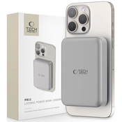 TECH-PROTECT PB11 LIFEMAG MAGSAFE POWER BANK 10000MAH TITANIUM (5906302309504)