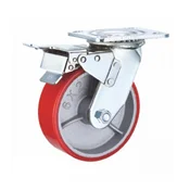 Tocak Sa Kocnicom 100mm/240kg Model 2 Crveni Maher 094100NL